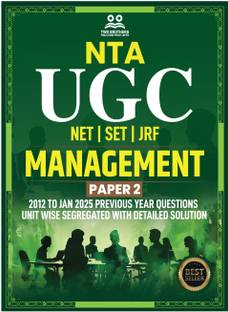 UGC NET Management Book 2025  - Paper 2 Previous Year Solved Papers 2012- 2025 Updated Edition (Last 14 Years) Unit Wise Sorted with Detailed Solutions (Unit Wise Sorted) | Bestselling PYQ Book for NTA-UGC NET/JRF and SET Management Exams in India | Two Brothers Publications