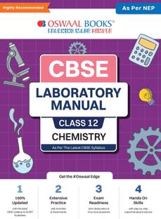 Oswaal Cbse Laboratory Manual Class 12 Chemistry Book ( Latest Edition