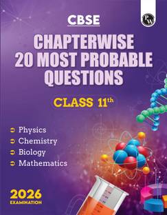 PW CBSE Class 11 Chapterwise 20 Most Probable Questions For 2026 Exams