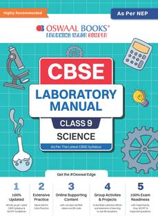 Oswaal CBSE Laboratory Manual Class 9 Science Book | As Per NEP | For Latest Exam