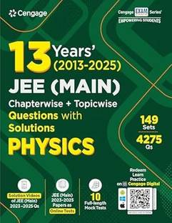 13 Years? Jee (Main) (2013-2025) Chapterwise Topicwise Physics Solved Questions (English, Paperback,