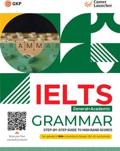 GKP IELTS 2025 Academic + General Test: Grammar Book by Career Launcher