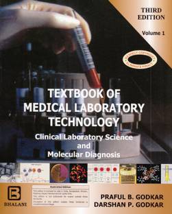 Textbook of Medical Laboratory Technology (Set of 2 Volumes)  - VOL- 1 ONLY 4 Edition