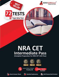 NRA CET 12th Pass Book  - 2024 (English Edition) - 72 Topic-wise Solved Test (General Intelligence, Reasoning, General Awareness, Quantitative Aptitude) with Free Access to Online Tests