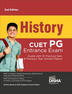 History and Archaeology Cuet Pg Entrance Exam Guide with 10 Practice S