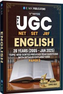 UGC NET English Literature Paper 2 Book | Previous Year Solved Papers  - 2025 (2005 to JAN 2025) with Detailed Solutions (Unit Wise Sorted) | Bestselling PYQ Book for NTA-UGC NET/JRF and SET English Literature Exams in India | Two Brothers Publications