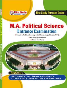 M.A. Political Science Entrance Examination | HPU Shimla, SPU Mandi & CUET-PG & Other state universities examinations