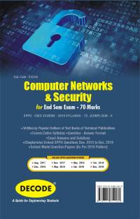 Computer Networks & Security for SPPU 19 Course (TE - SEM V - Comp.- 310244) (Decode)