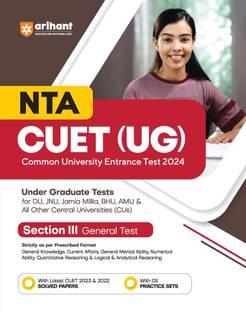 (OldEditon)Arihant
NTACUET-UGCommonUniversityEntranceTest2025SectionIIIGeneralTest