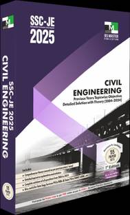 SSC-JE 2025 Civil Engineering Previous Years Topic wise Objective Detailed Solution with Theory