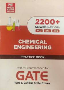 2200 MCQ GATE: Chemical Engineering (2024)
