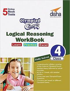 Olympiad Champs Logical Reasoning Workbook Class 4 with 5 Mock Online Olympiad Tests