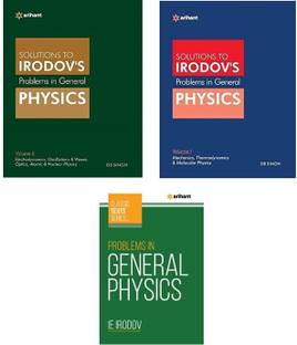 IE Irodov's Problems in General Physics With Solution Vol.1 and Vol.2 By:- DB Singh
