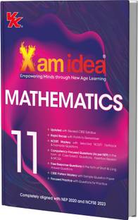Xam idea Class 11 Mathematics (2025-26) | Latest CBSE Syllabus | Rapid Recap | Competency-Focused and Free Response Qs