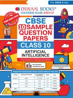 Oswaal Cbse Sample Question Papers Class 10 Artificial Intelligence Book (for 2025 Exam)