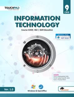 Touchpad Information Technology Class 9: Skill Education Based on Windows & MS Office Code (402)
