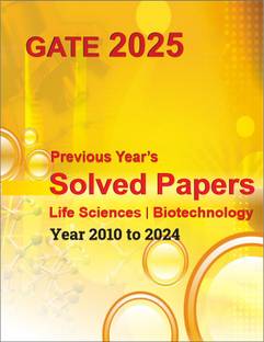 GATE-Previous Year's Solved Papers Life Sciences and Biotechnology