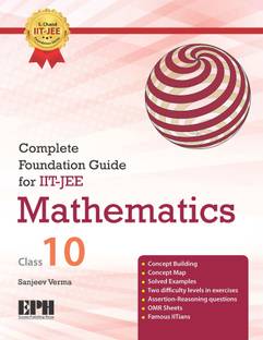Complete Foundation Guide for IIT-JEE Mathematics Class-10