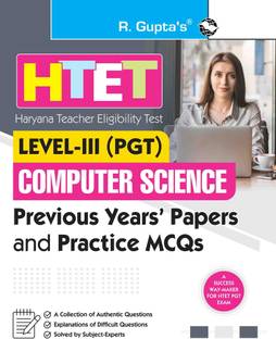HTET (PGT- Computer Science) Previous Years' Papers & Practice MCQs (Level-3)