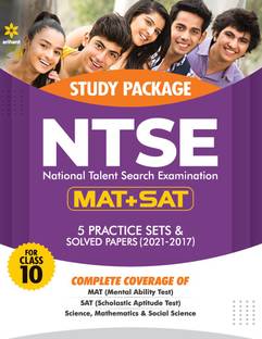 Study Guide Ntse (Mat + Sat) for Class 10 2021-22
