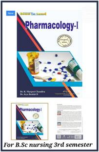 BEST BOOK FOR B.sc Nursing 3rd Semester Pharmacology-I According To "Indian Nursing Council" Syllabus