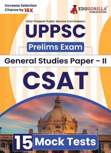 Uppsc Prelims Exam Paper II  - 2024 | General Studies II (English Edition) - 15 Full Length Mock Tests (1500 Solved MCQs) with Free Access to Online Tests