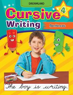 Cursive Writing Book (Sentences) Part 4  - Practice Cursive Writing Books For Kids, Start learning Good Hand Writing