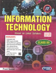 INFORMATION TECHNOLOGY FOR CLASS XII
