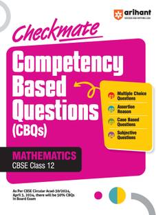 Checkmate Competency Based Questions (Cbqs) Mathematics Cbse Class 12