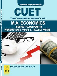 CUET MA Economics ( PGQP44 ) Previous Year Papers & Practice Papers ( English Medium )