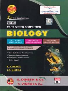 XACT Super Simplified Biology For Class 9 -CBSE - Examination 2023-2024