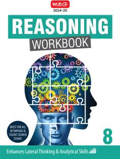 MTG Olympiad Reasoning Workbook Class 8 - Enhances Lateral Thinking & Analytical Skills, Reasoning Workbook For SOF Olympiad & Talent Search Exam