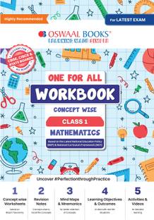 Oswaal One for All Workbook, Class-1, Mathematics