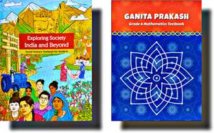 NCERT class 6 Math Ganita Prakash and Social Social Science Textbook
