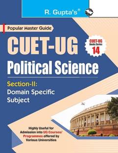 CUET-UG : Section-II (Domain Specific Subject : POLITICAL SCIENCE) Entrance Test Guide(English)
