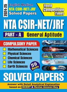 NTA CSIR-NET/JRF (Part-A General Aptitude) English Medium {59 Sets} Solved Paper 2024-25
