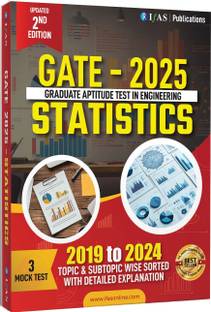 GATE Statistics  - 2026 | Previous Year Solved Papers (2019 to 2024) Topic Wise Sorted with Detailed Solutions | Best Seller Previous Year Question Paper Book for GATE Statistics Engineering Examinations in India | Two Brothers Publications