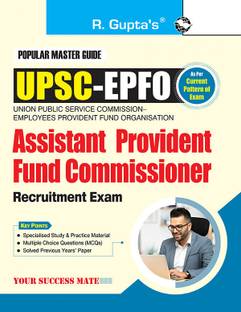 UPSC-EPFO: Assistant Provident Fund Commissioner Recruitment Exam Guide