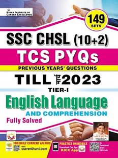 SSC CHSL English Language TCS PYQs Tier I Exam Till March 2023 Solved Papers (Hindi Medium) (4225)