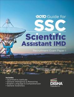 Goto Guide for Ssc Scientific Assistant Imd Recruitment Exam Paper