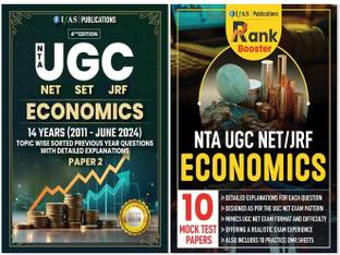 UGC NET Economics  - Paper 2 & Mock Test 2025 | Topic-Wise Questions | Previous Year Solved Papers (2011–2024) | 10 Mock Test Papers with Detailed Solutions | Best Seller PYQ & Mock Test Papers Practice Books for NTA-UGC NET/JRF & SET Economics Examinations in India | Two Brothers Publications
