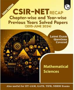 PW CSIR - NET Recap Mathematical Sciences Chapterwise and Yearwise Previous Years Solved Papers (PYQ) Latest 2015 June 24 Exam Questions Covered l DBT - JRF, ICMR - JRF, IIT JAM