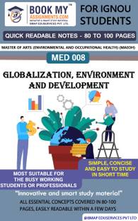 IGNOU MED 008 Globalization, Environment and Development Quick Readable Notes | Important Topic-wise Conceptual Notes | Degree