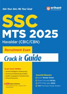 Arihant SSC General Studies Exam 2025 | Chapterwise 7000+ TCS MCQs | For All SSC exam PYQs and CGL, CHSL, CPO, MTS, GD, Steno | English Medium