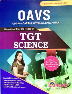 OAVS ODISHA ADARSHA VIDYALAYA SANGATHAN TGT SCIENCE 2024-2025 RAINBOW PUBLICATIONS