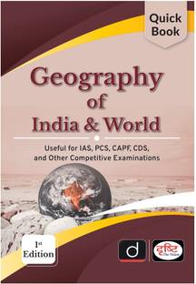 Drishti IAS Quick Book Geography Of India & World | UPSC | Civil Services Exam | State Administrative Exams