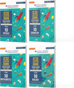 Icse Question Bank Chapter-Wise Topic-Wise Class 10 (Set of 4 Books) P