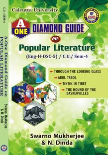 A-One Diamond Guide on Popular Literature (Eng-H-DSC-5) C.U. Sem-4 (English Version)