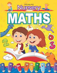 Nursery Maths  - Book for Kids Ages 2-5 – Early Learning Educational Book with Counting, Addition, Shapes & Fun Number Activities