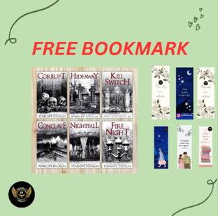 (Combo)Corrupt + Nightfall + Hideaway+ Kill Switch + Conclave + fire Night (Devil's Night) Paperback – by Penelope Douglas (Author) + free bookmark each book